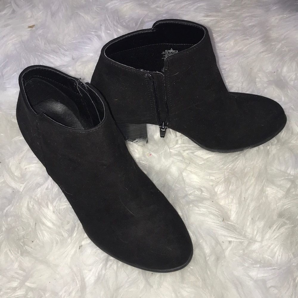 Black booties
